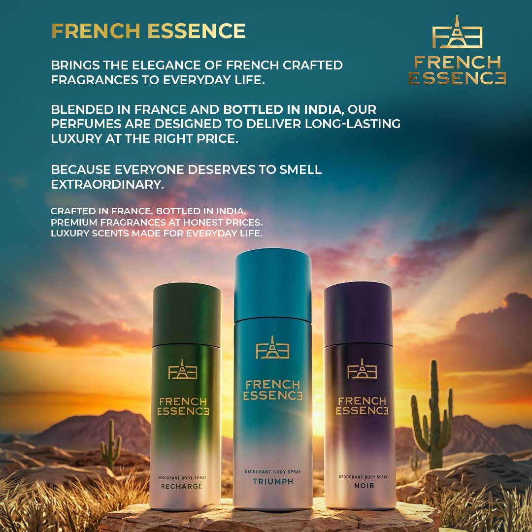 Men Deodorant Body Spray Combo Pack 150ML Each (Pack of 3)