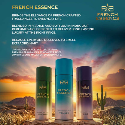 Men Deodorant Body Spray Combo Pack 150ML Each (Pack of 3)