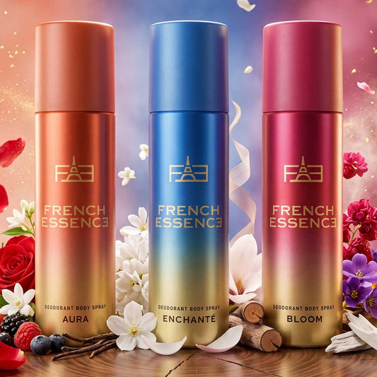 Luxury Women's Deodorant Body Spray Combo Pack 150ML Each (Pack of 3)