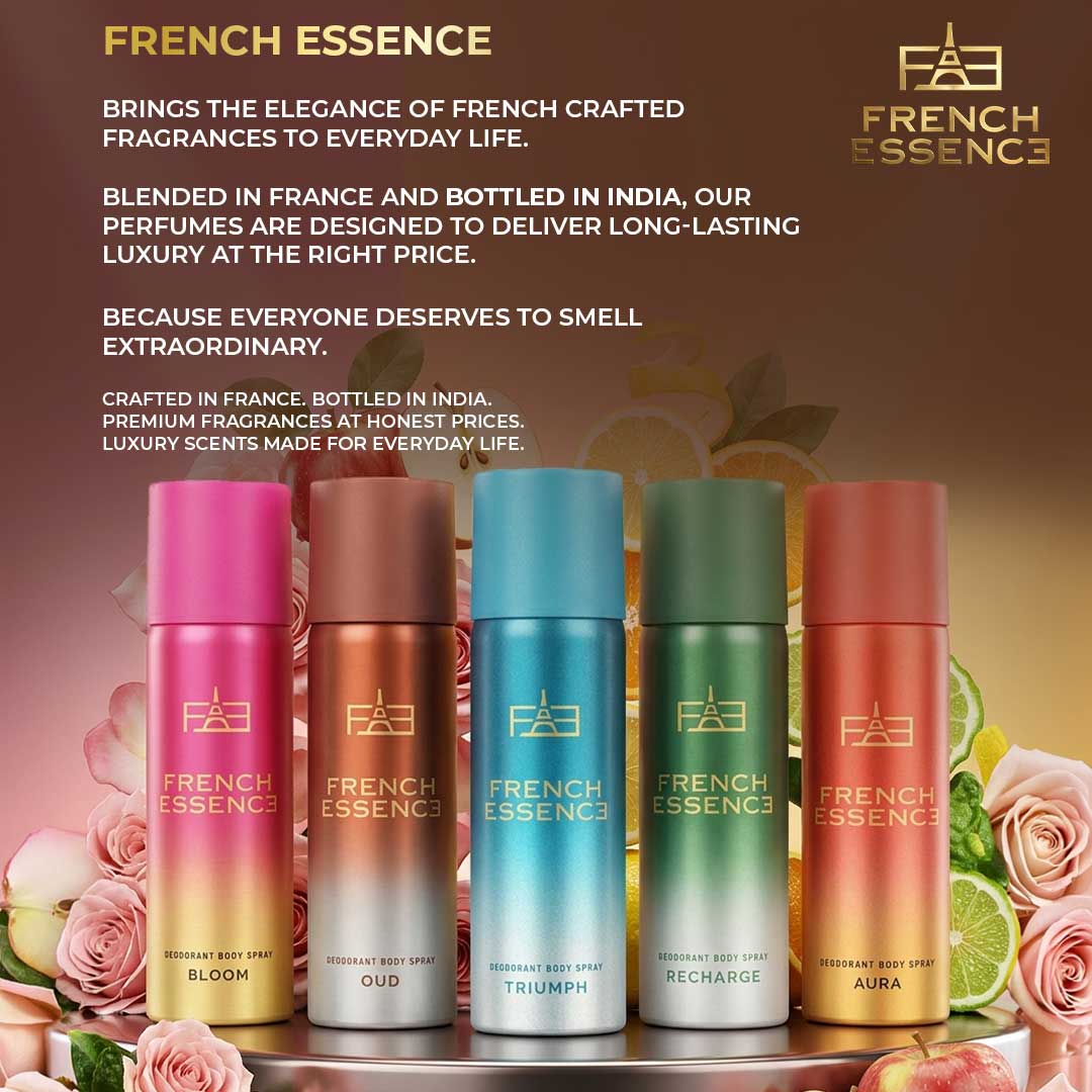 MINI Luxury Deo Combo Pack - Recharge, Oud, Aura, Bloom & Triumph | 50ml x 5