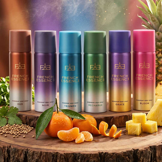 Unisex MINI Deodorant Body Spray Combo Pack 50ML Each (Pack of 6)