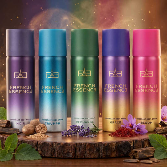 Unisex MINI Deodorant Body Spray Combo Pack 50ML Each (Pack of 5)