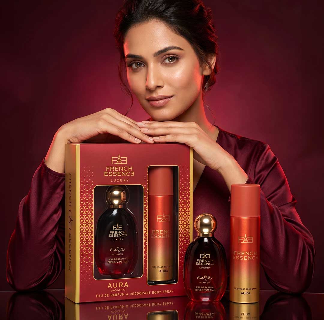 Aura Women Perfume (60ml) & Deodorant (150ml) Combo Pack