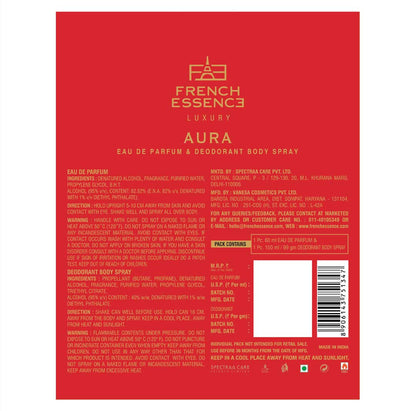 Aura Women Perfume (60ml) & Deodorant (150ml) Combo Pack