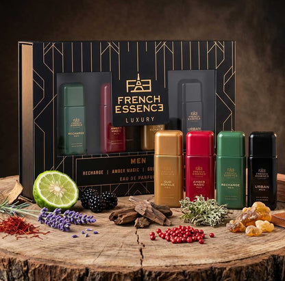 Luxury Perfume Gift Set For Men - 4 x 25mls