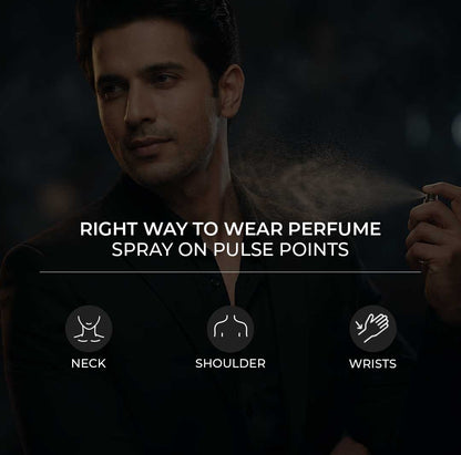 Luxury Perfume Gift Set For Men - 4 x 25mls