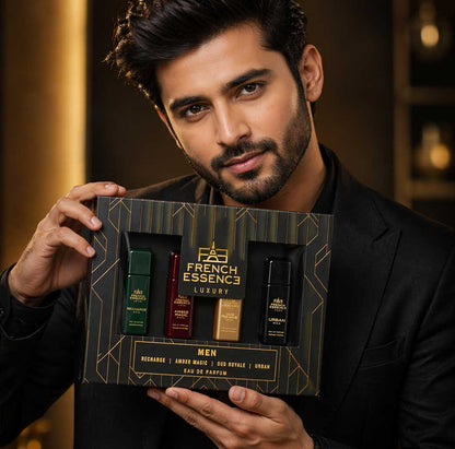 Luxury Perfume Gift Set For Men - 4 x 25mls