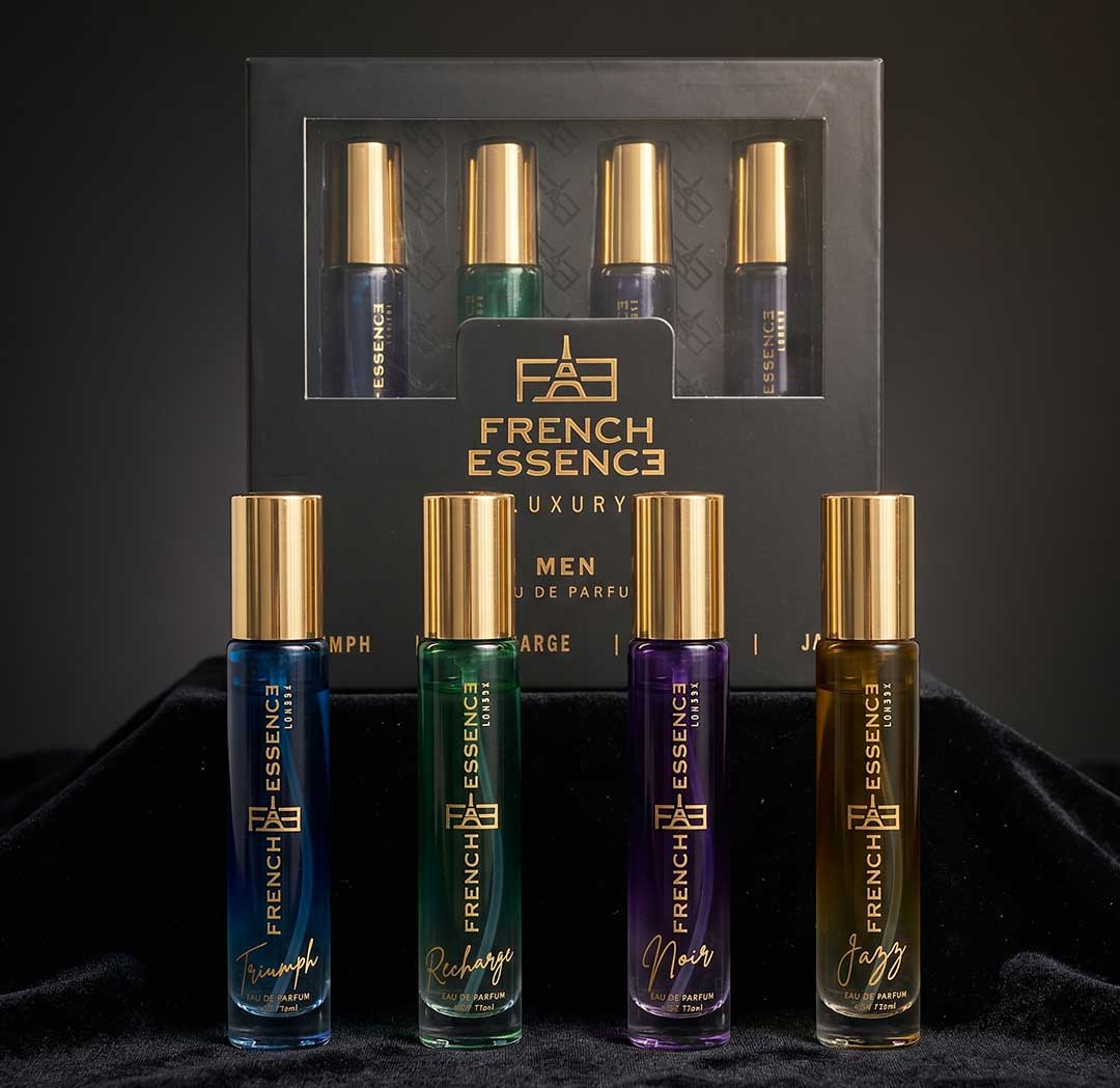 Luxury Perfume Gift Set For Men - 4 x 15mls