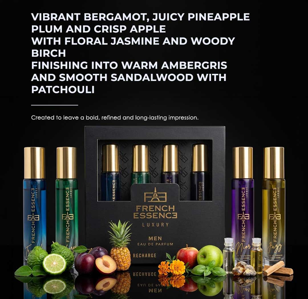 Luxury Perfume Gift Set For Men - 4 x 15mls