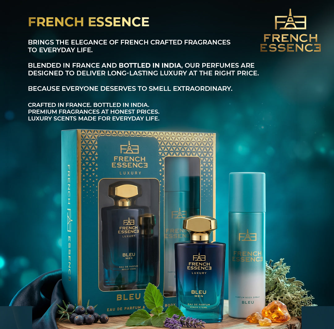 Bleu Unisex Perfume (60ml) & Deodorant (120ml) Combo Pack
