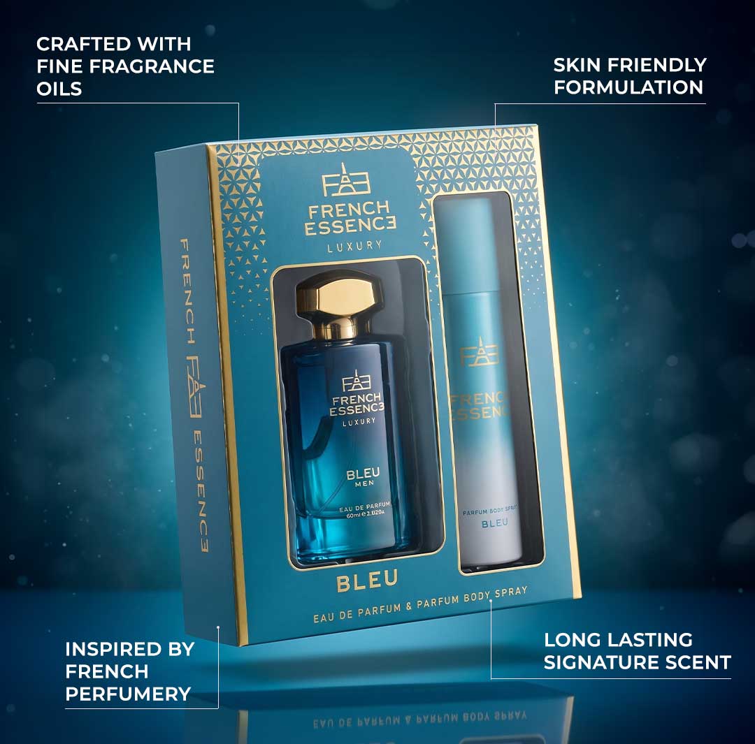 Bleu Unisex Perfume (60ml) & Deodorant (120ml) Combo Pack