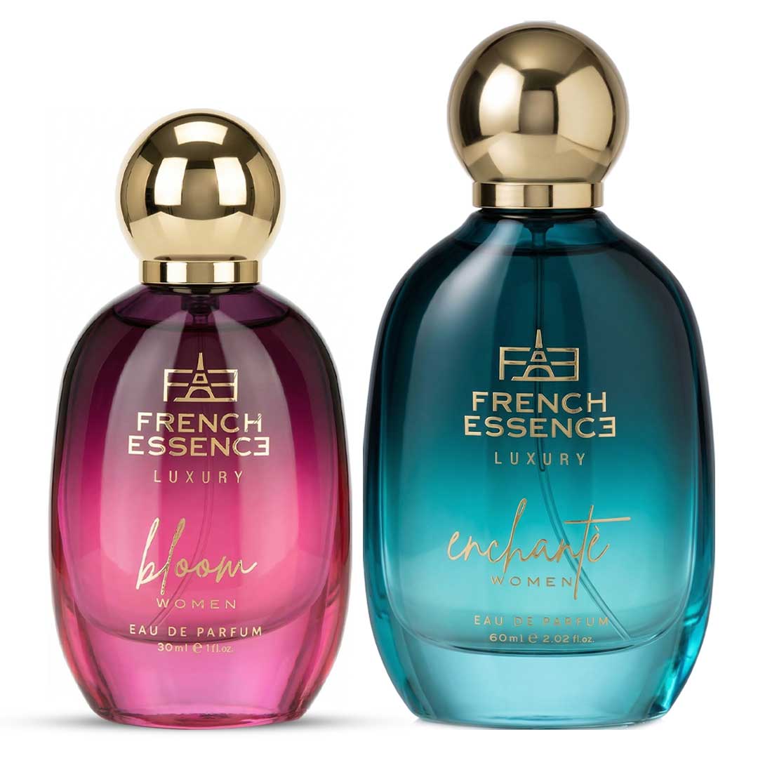 Bloom + Enchante (60ml+30ml) Women Luxury Perfume Combo (Pack of 2)