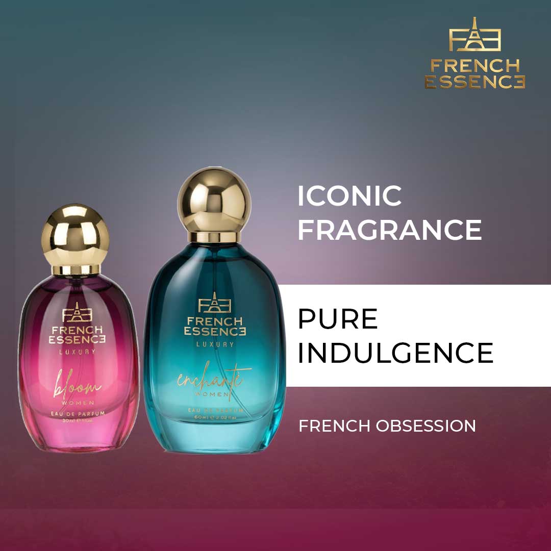 Bloom + Enchante (60ml+30ml) Women Luxury Perfume Combo (Pack of 2)