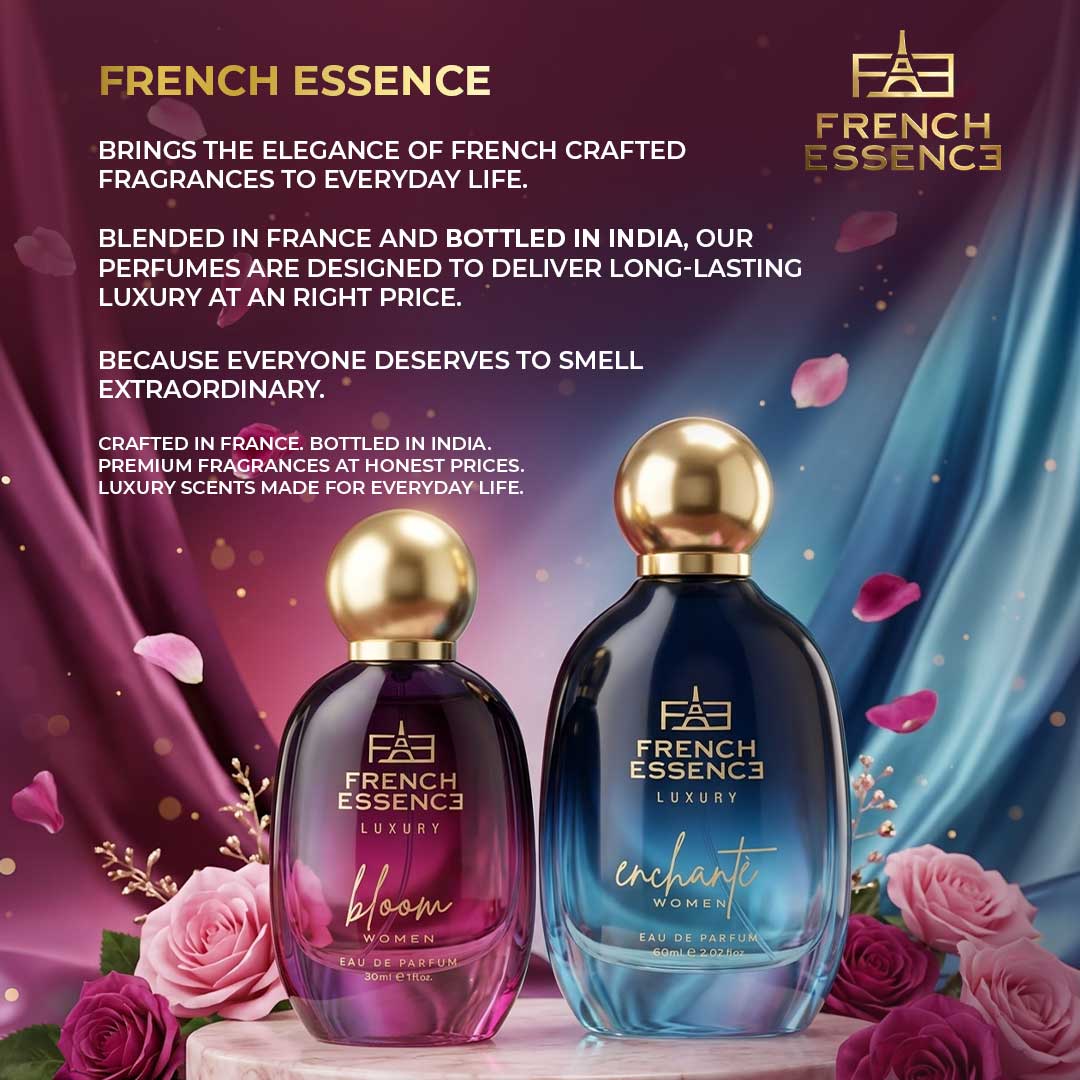 Bloom + Enchante (60ml+30ml) Women Luxury Perfume Combo (Pack of 2)