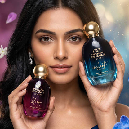 Bloom + Enchante (60ml+30ml) Women Luxury Perfume Combo (Pack of 2)