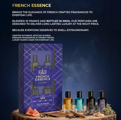Men's Luxury Perfume Gift Set - 4 x 25mls