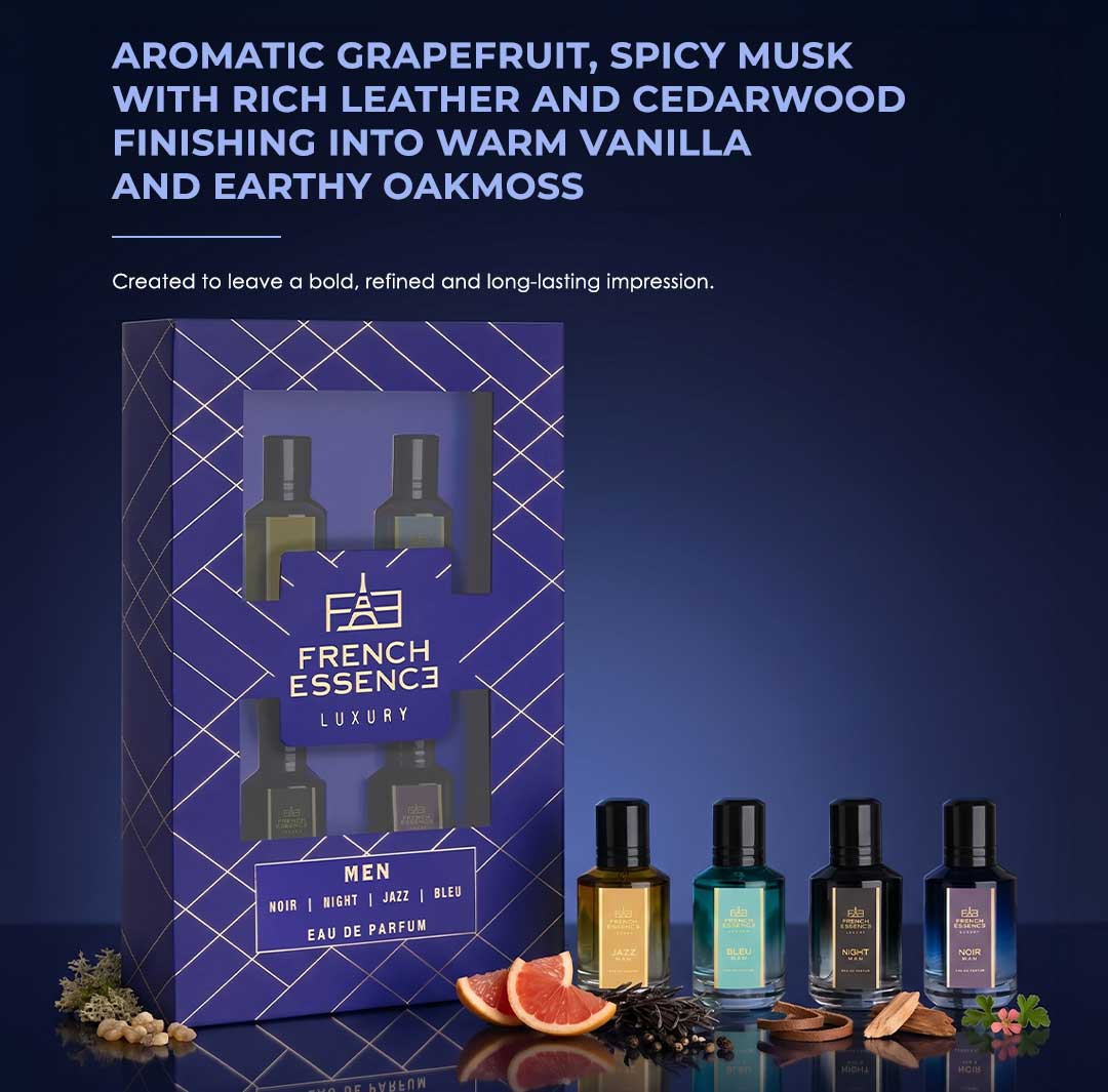 Men's Luxury Perfume Gift Set - 4 x 25mls