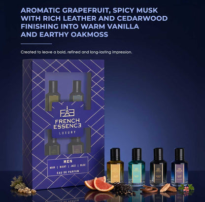 Men's Luxury Perfume Gift Set - 4 x 25mls