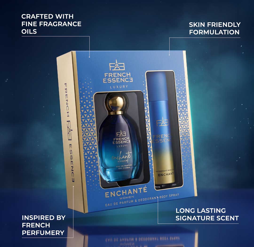 Enchante Women Perfume (60ml) & Deodorant (150ml) Combo Pack