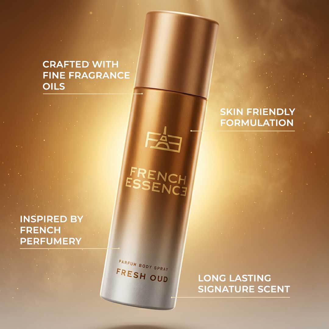 Fresh Oud Unisex Parfum Body Spray - 120ml