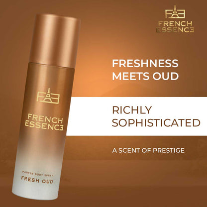 Fresh Oud Unisex Parfum Body Spray - 120ml
