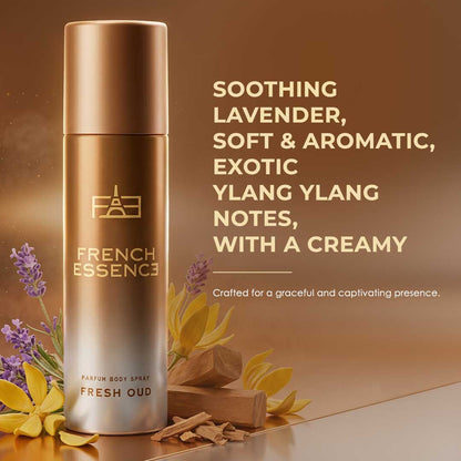 Fresh Oud Unisex Parfum Body Spray - 120ml