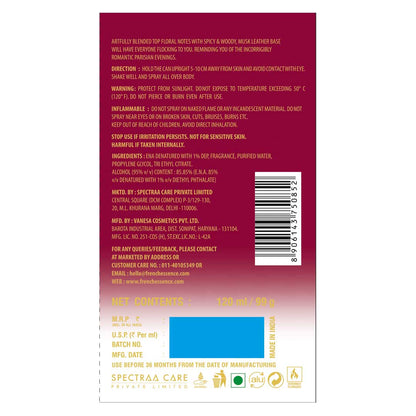 Amber Magic Unisex Parfum Body Spray - 120ml