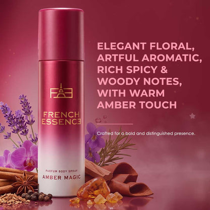 Amber Magic Unisex Parfum Body Spray - 120ml