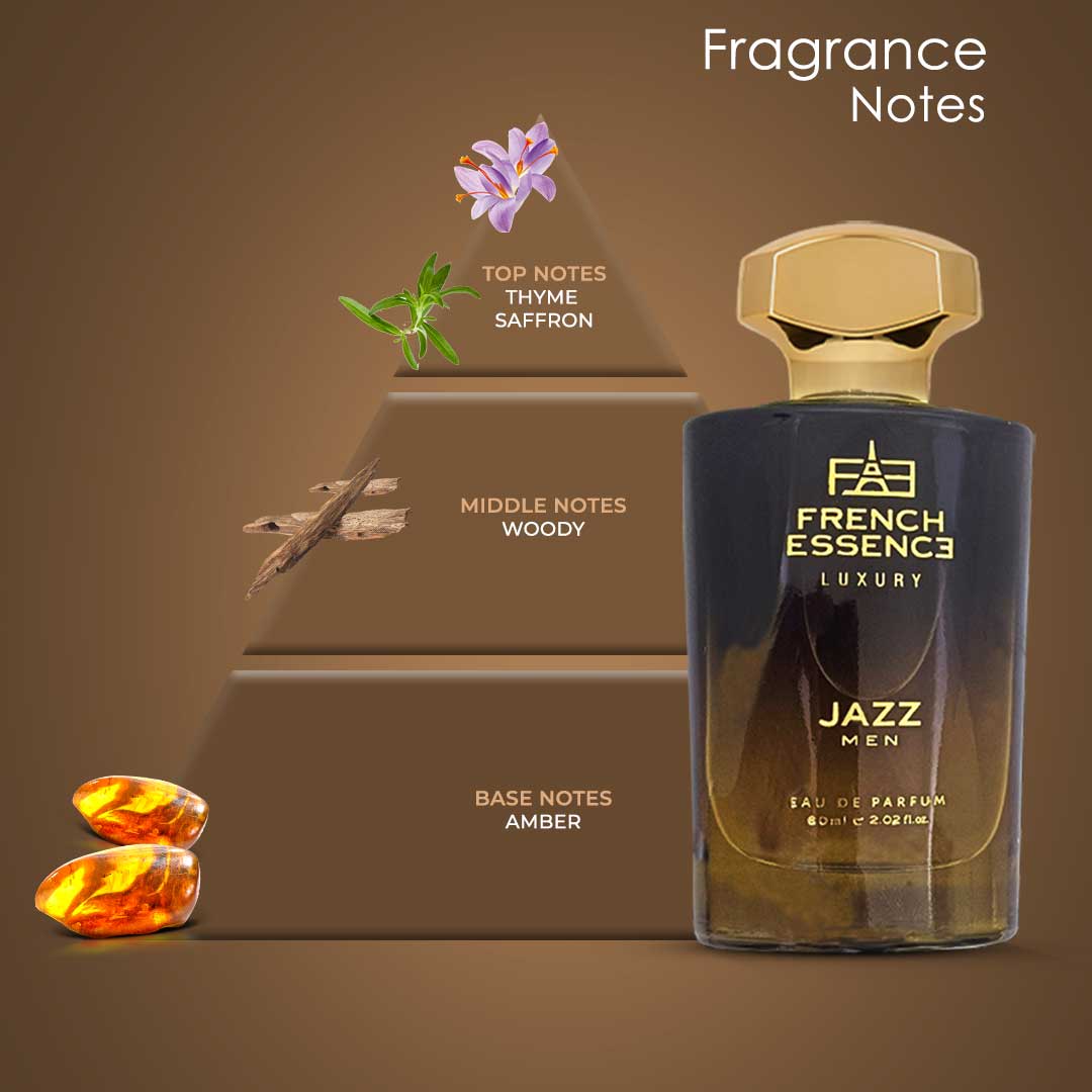 Jazz Men's Luxury Perfume - 60ml