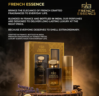 Jazz Men Perfume (60ml) & Deodorant (150ml) Combo Pack