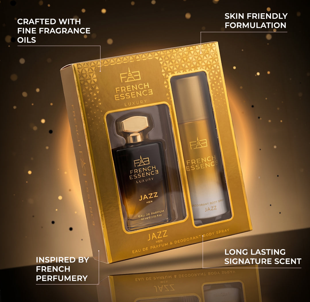 Jazz Men Perfume (60ml) & Deodorant (150ml) Combo Pack