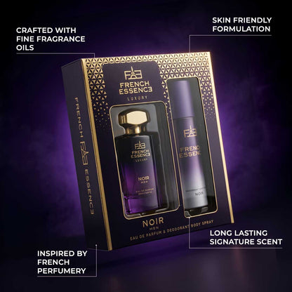 Noir Men Perfume (60ml) & Deodorant (150ml) Combo Pack