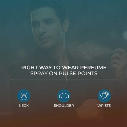 Oud + Bleu (60ml+30ml) Men Premium Perfume Combo (Pack of 2)