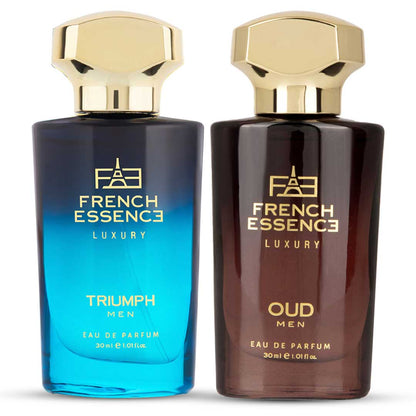 Oud & Triumph Men's Perfume Combo Pack 30ml+30ml (Pack of 2)