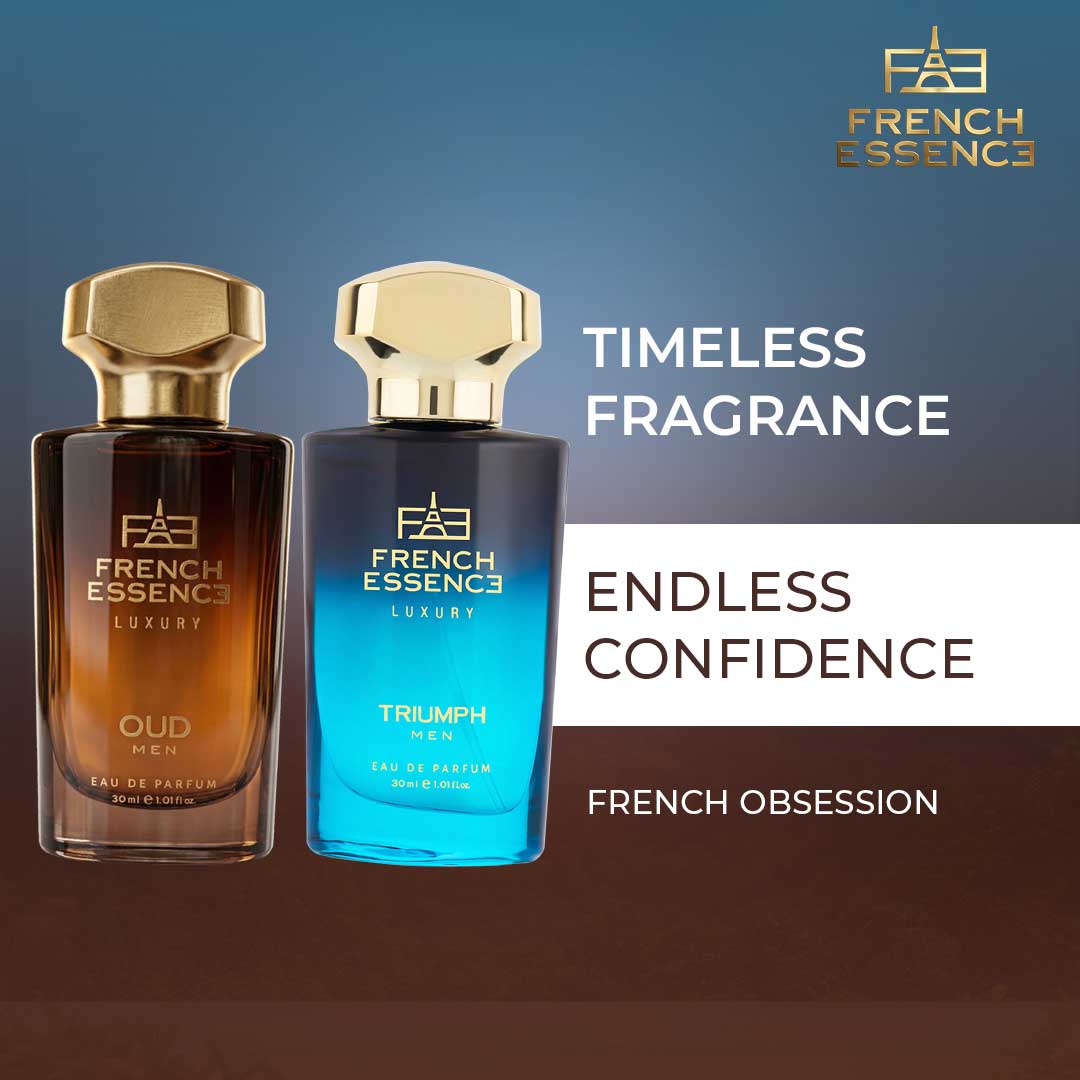 Oud & Triumph Men's Perfume Combo Pack 30ml+30ml (Pack of 2)