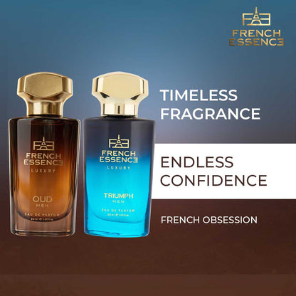 Oud & Triumph Men's Perfume Combo Pack 30ml+30ml (Pack of 2)
