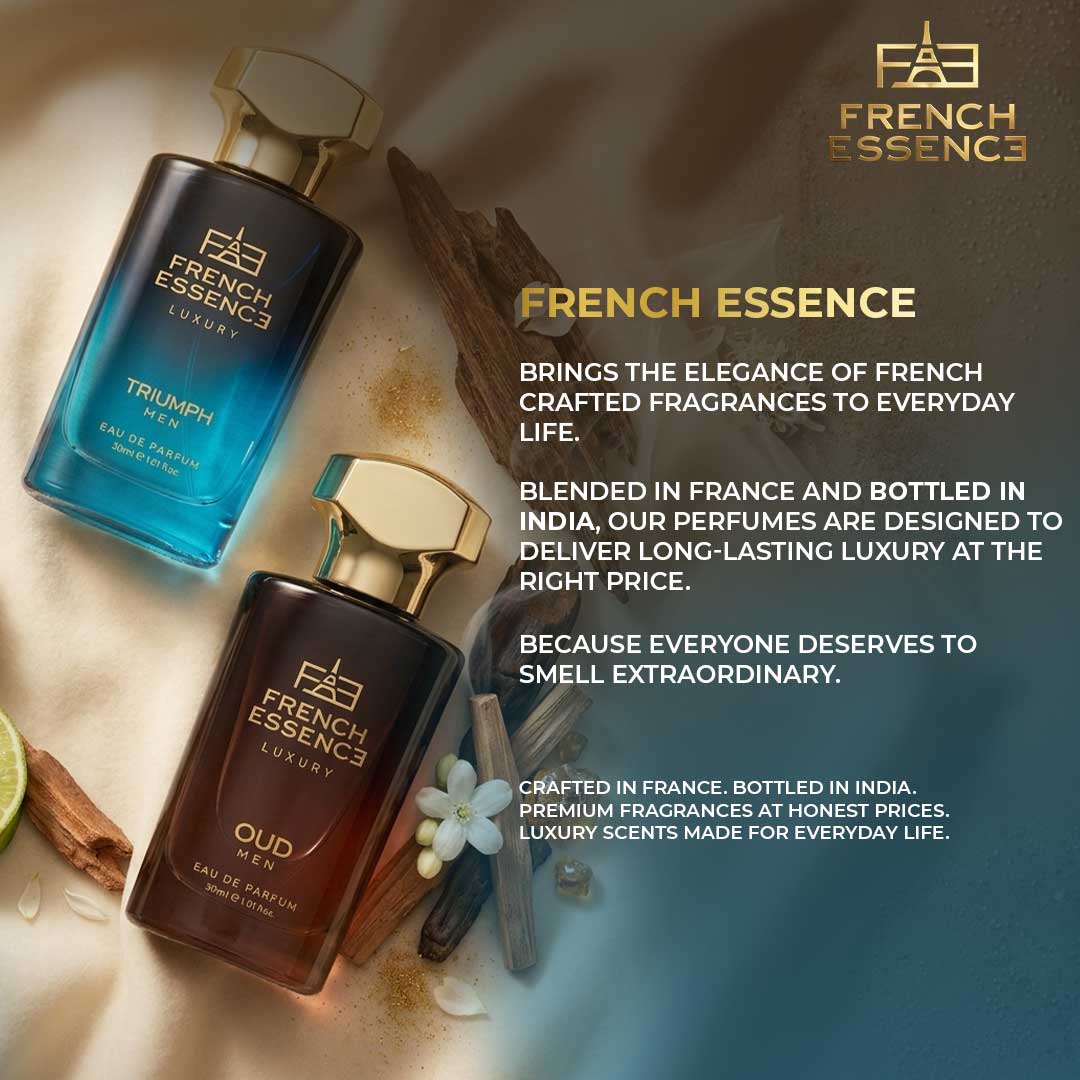 Oud & Triumph Men's Perfume Combo Pack 30ml+30ml (Pack of 2)
