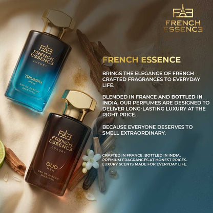 Oud & Triumph Men's Perfume Combo Pack 30ml+30ml (Pack of 2)