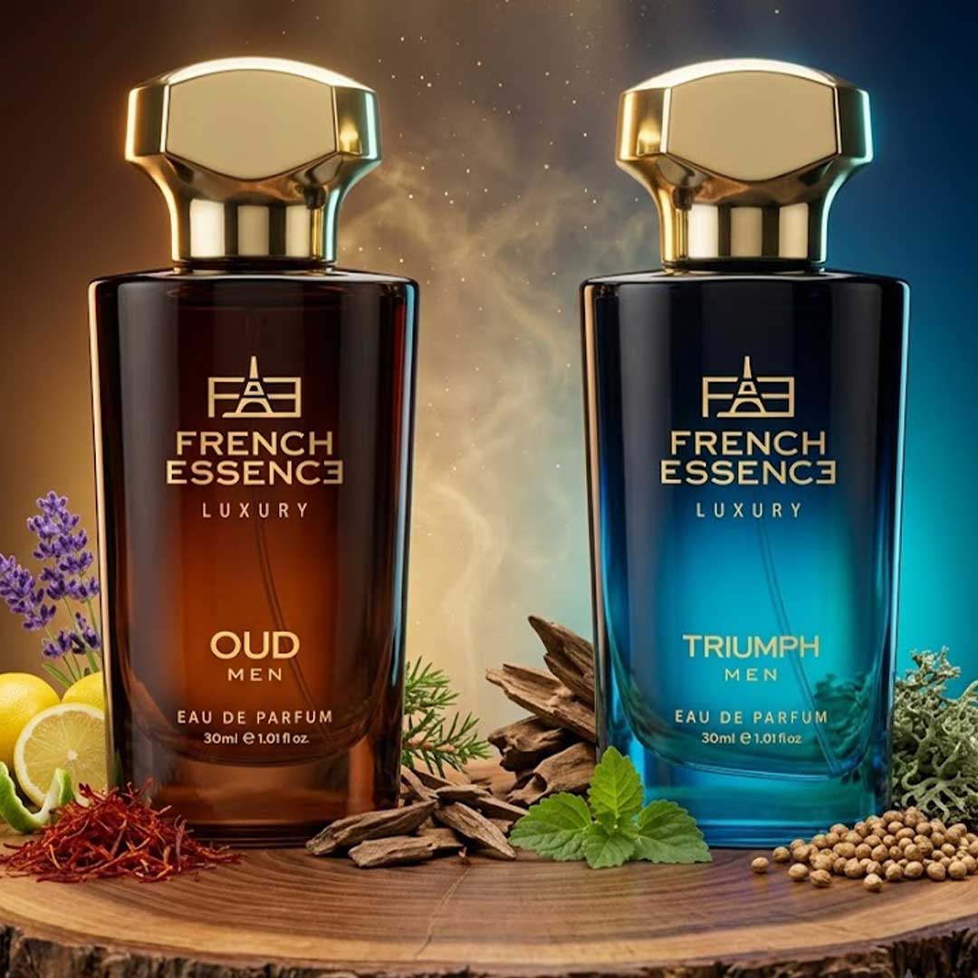 Oud & Triumph Men's Perfume Combo Pack 30ml+30ml (Pack of 2)