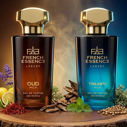 Oud & Triumph Men's Perfume Combo Pack 30ml+30ml (Pack of 2)