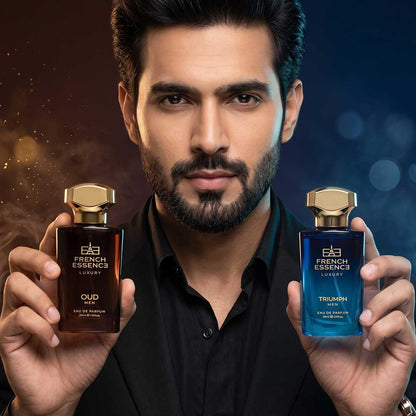 Oud & Triumph Men's Perfume Combo Pack 30ml+30ml (Pack of 2)