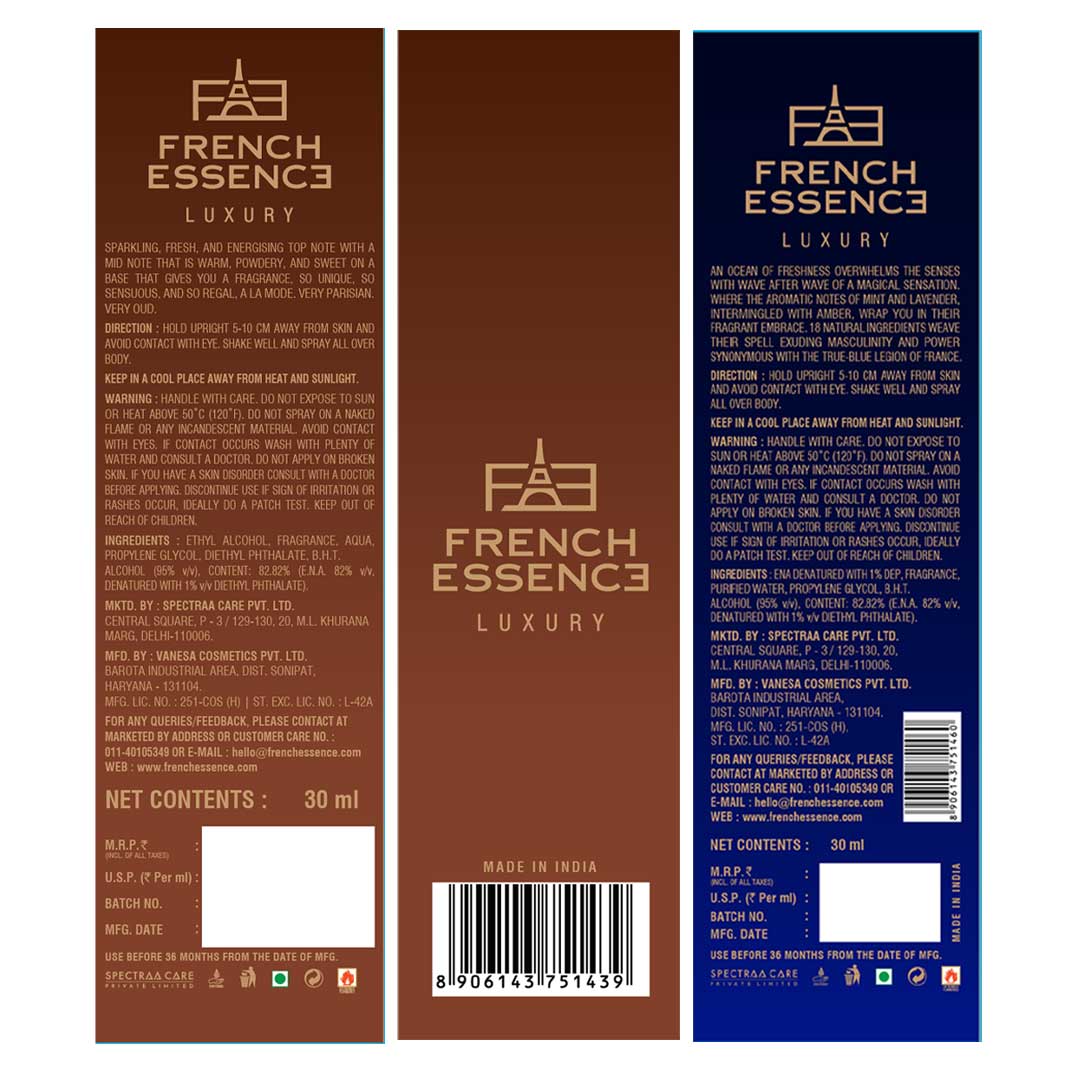 Oud & Triumph Men's Perfume Combo Pack 30ml+30ml (Pack of 2)