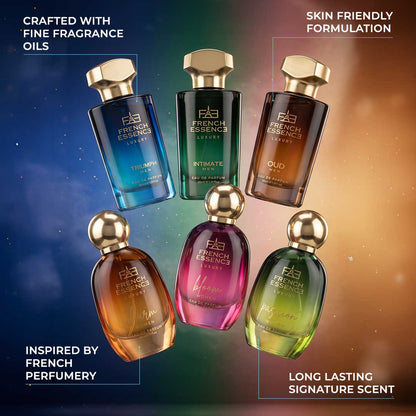 Unisex Luxury Perfume Gift Combo – Pack of 6 (30ml Each) | Long-Lasting EDP for Men & Women