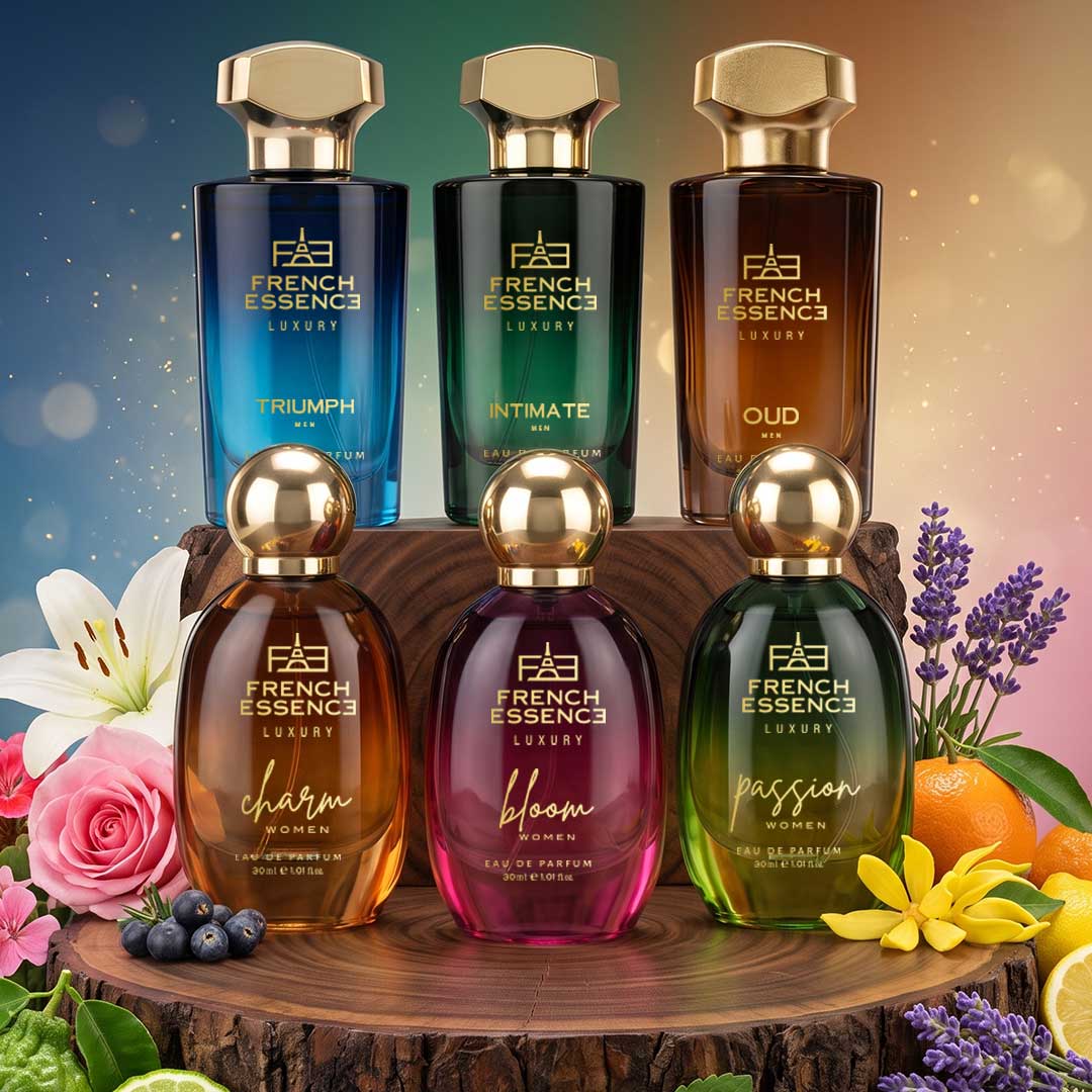 Unisex Luxury Perfume Gift Combo – Pack of 6 (30ml Each) | Long-Lasting EDP for Men & Women