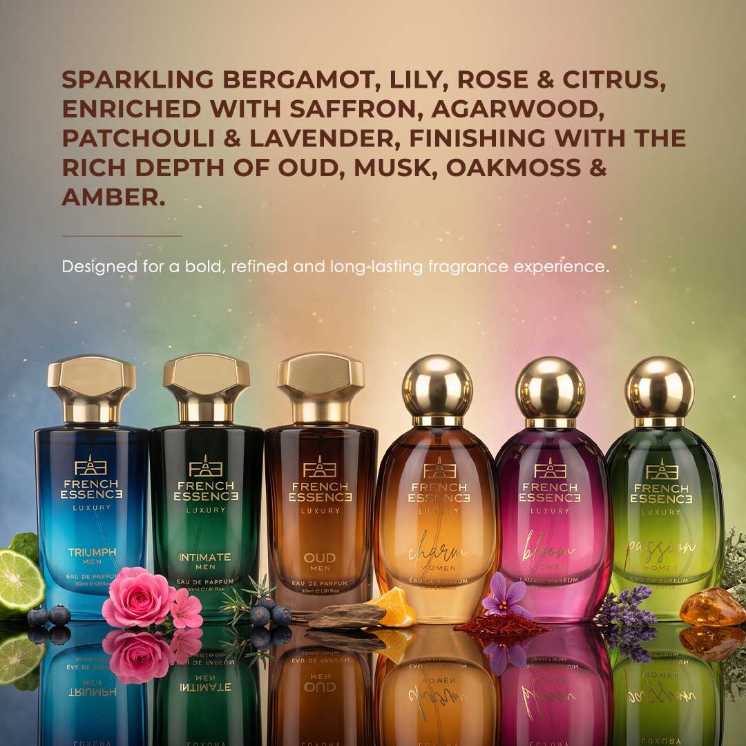 Unisex Luxury Perfume Gift Combo – Pack of 6 (30ml Each) | Long-Lasting EDP for Men & Women