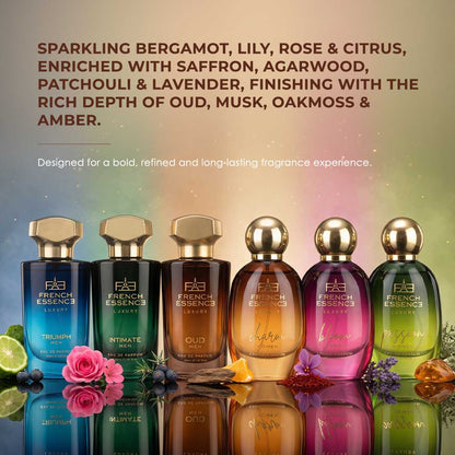 Unisex Luxury Perfume Gift Combo – Pack of 6 (30ml Each) | Long-Lasting EDP for Men & Women