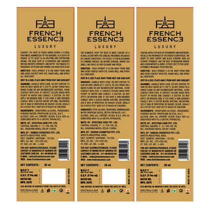 Women Luxury Perfume Combo Pack 30ML Each (Pack of 3)
