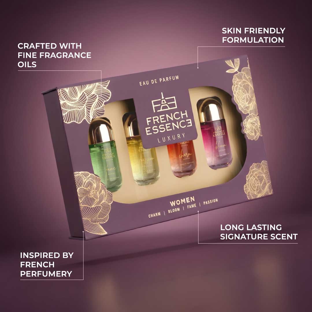 Women's Luxury Perfumes Gift Set - 4 x 25mls