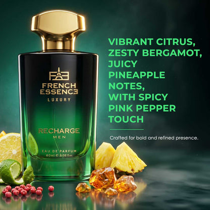 Recharge Men Luxury Perfume - 60ml