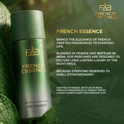 Recharge Unisex Deodorant Body Spray - 150ml